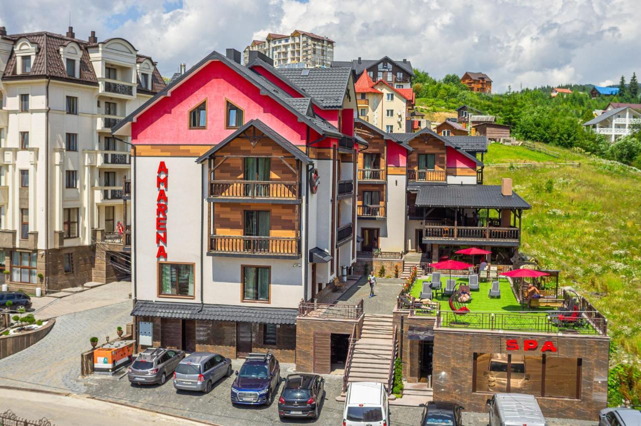 Amarena Spa Hotel: Mountain Retreat with Wellness Amenities Bukovel Exterior photo