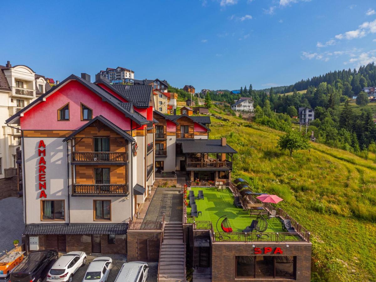 Amarena Spa Hotel: Mountain Retreat with Wellness Amenities Bukovel Exterior photo