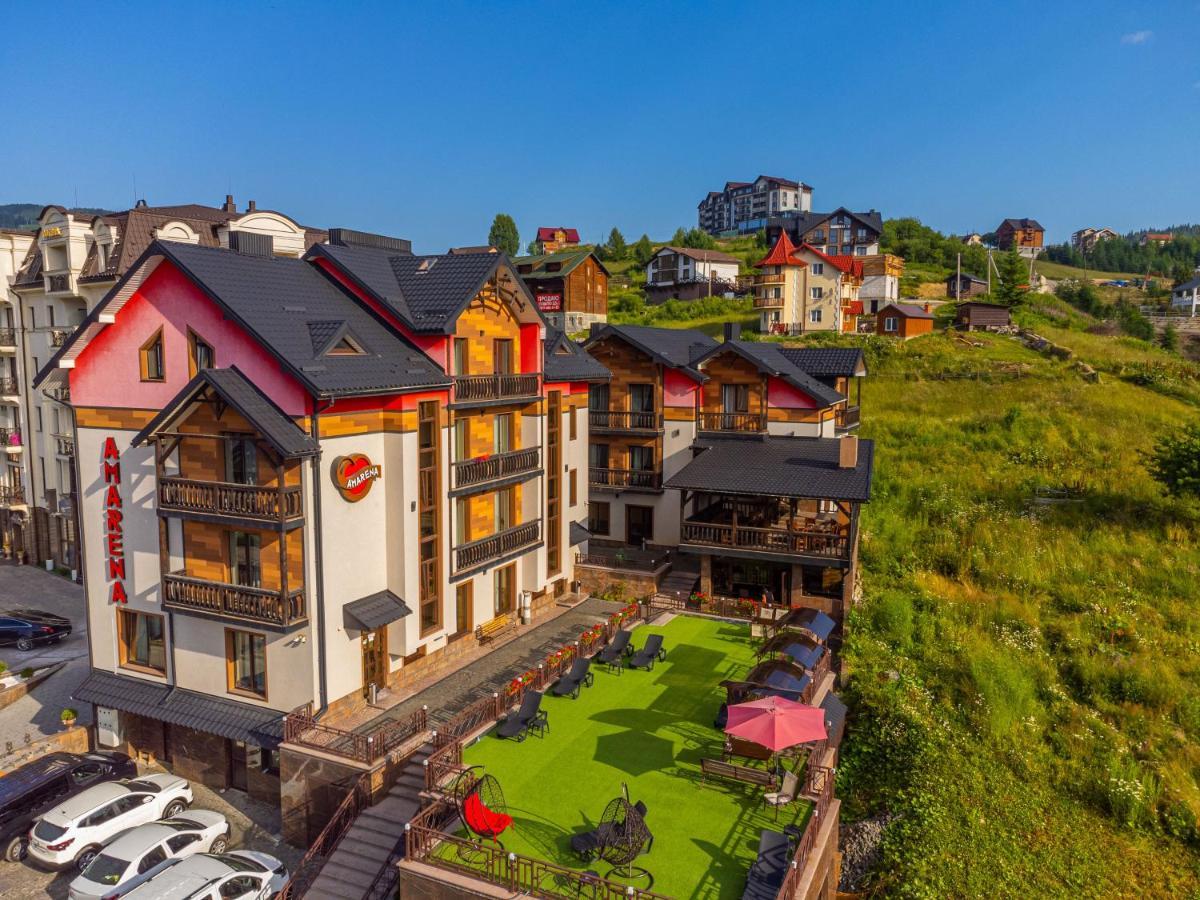 Amarena Spa Hotel: Mountain Retreat with Wellness Amenities Bukovel Exterior photo