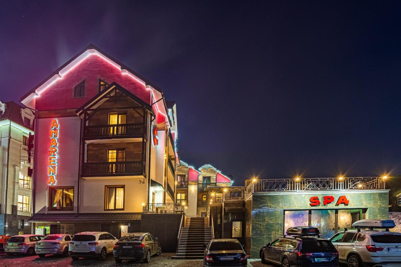 Amarena Spa Hotel: Mountain Retreat with Wellness Amenities Bukovel Exterior photo